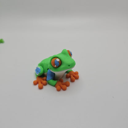3D Printed Frog Figurines – Mini Frogs