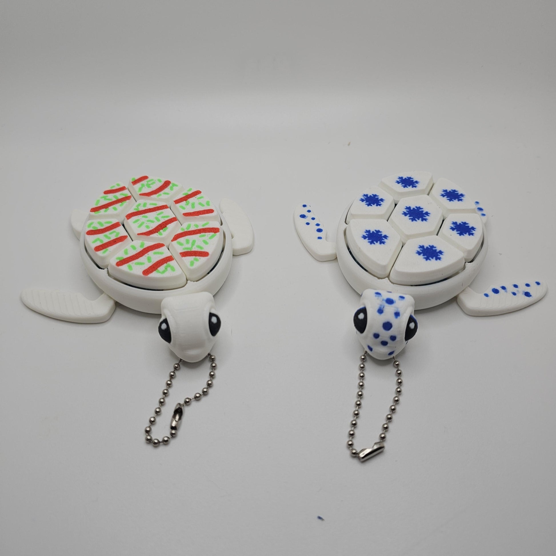 3D Printed Winter Turtle Clicker