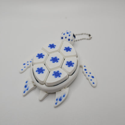3D Printed Winter Turtle Clicker