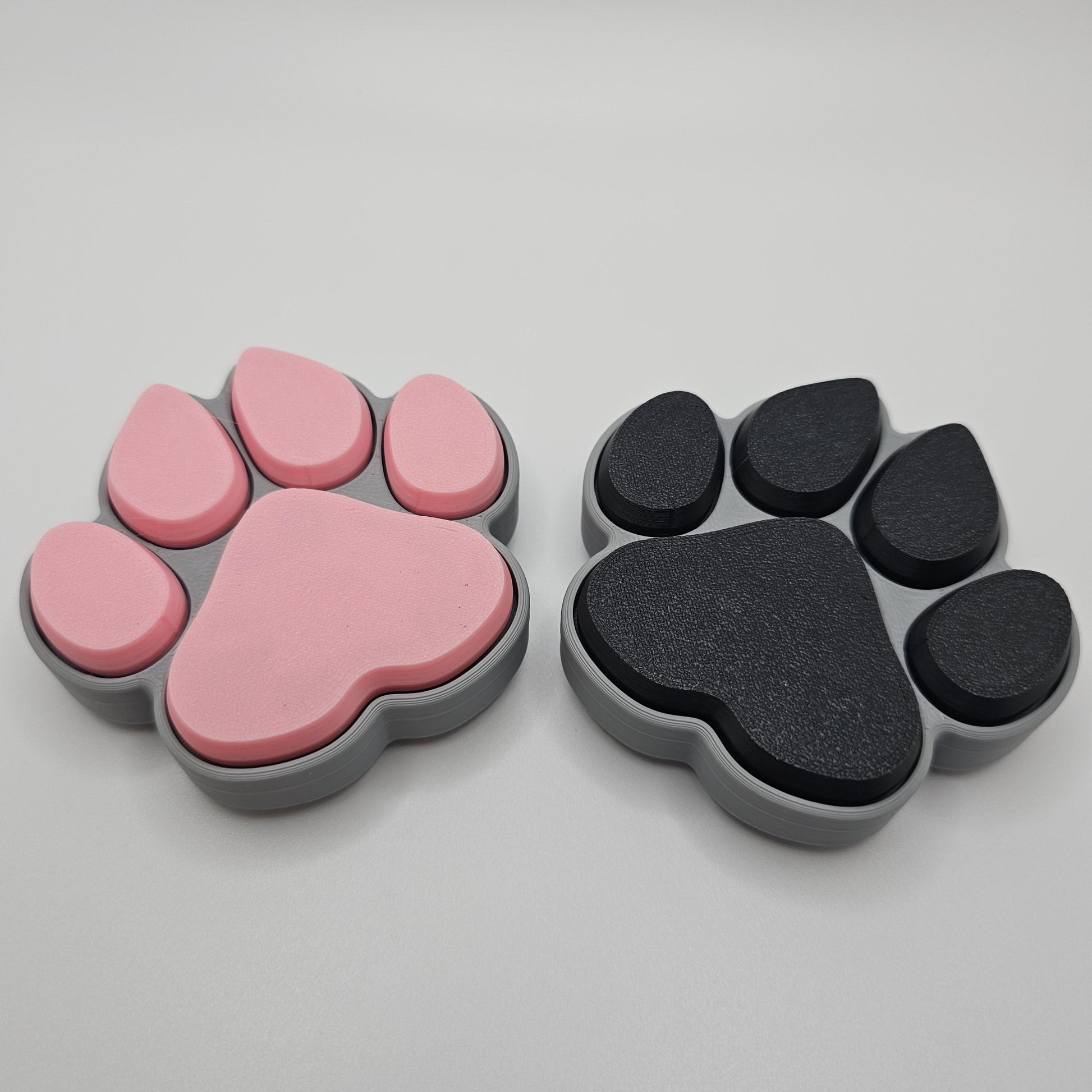 3D Printed Dog Paw Clicker – Custom Colors