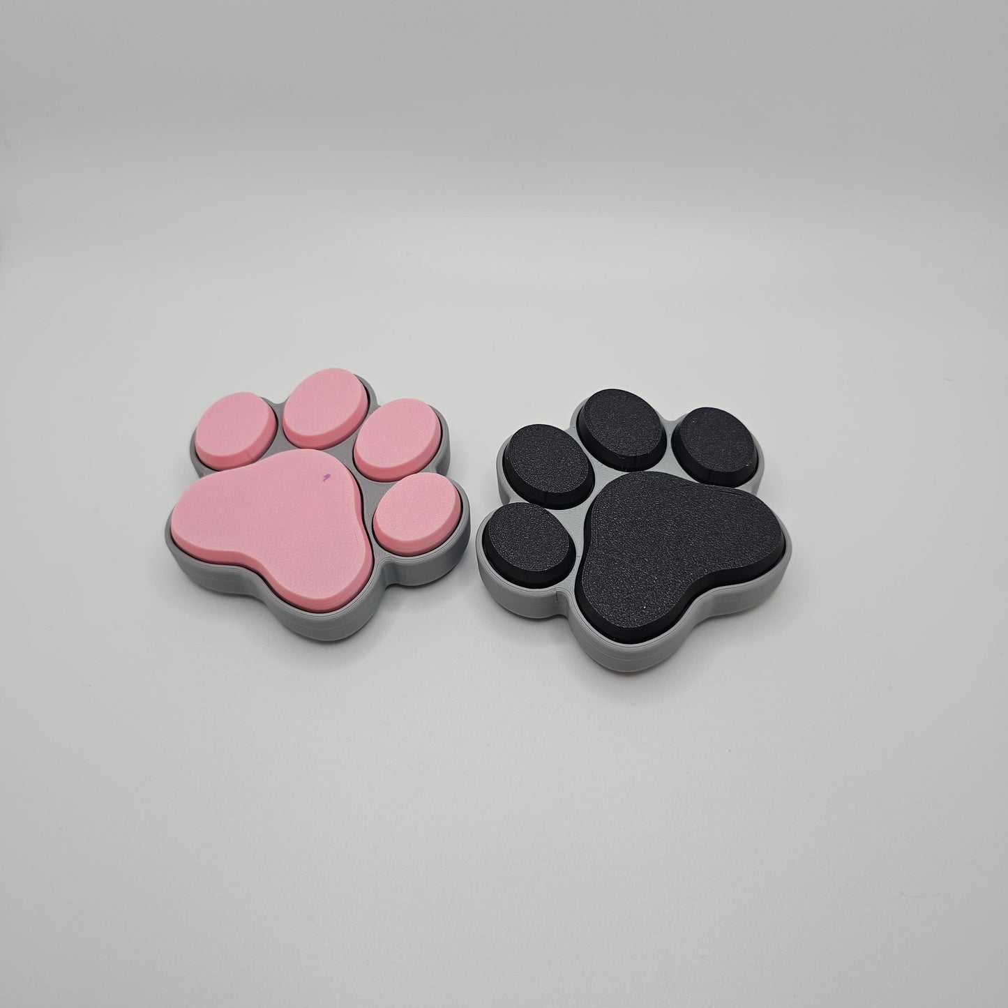 3D Printed Cat Paw Clicker – Custom Colors