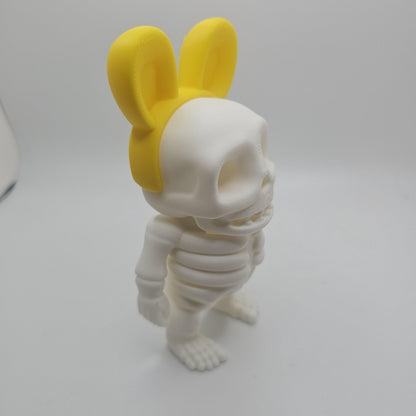 3D Printed Skeleton with Bunny Ears – 3 Sizes