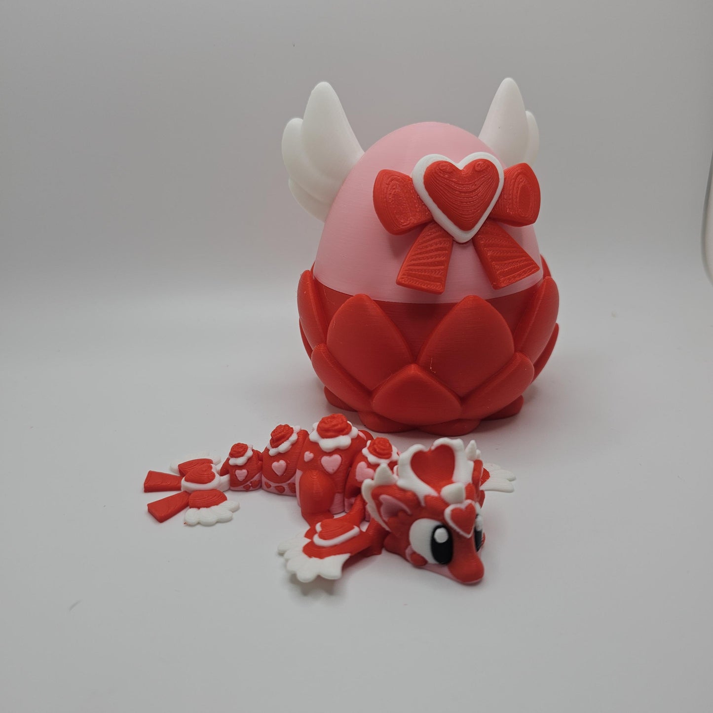 3D Printed HeartSeeker Mini Dragon With Egg