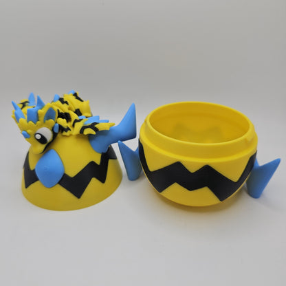 3D Printed Wild Voltage Mini Dragon With Egg