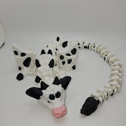 Cow Dragon – Winged or Wingless - 3D Printed