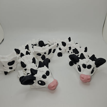 Baby Cow Dragon – Winged or Wingless - 3D Printed