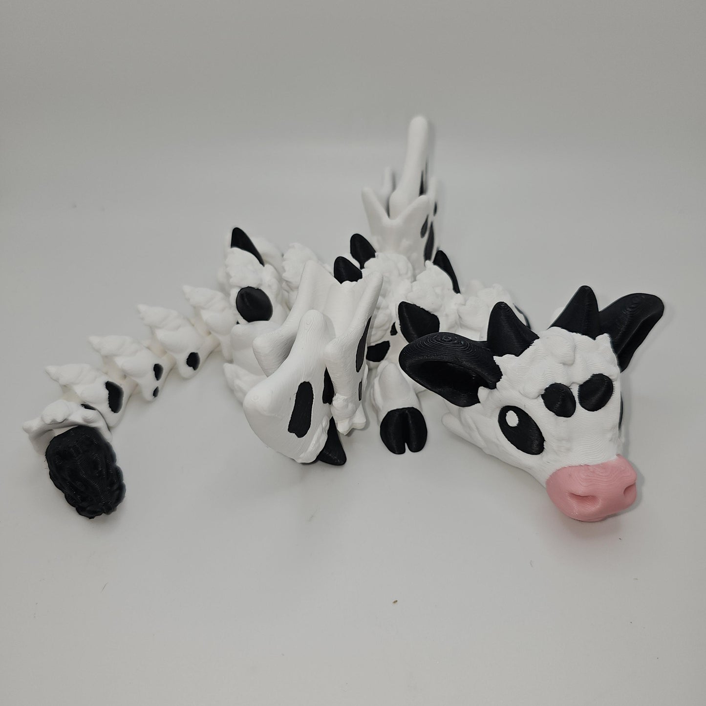 Baby Cow Dragon – Winged or Wingless - 3D Printed