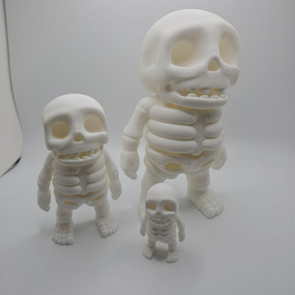 3D Printed Skeleton Figurine – 3 Sizes