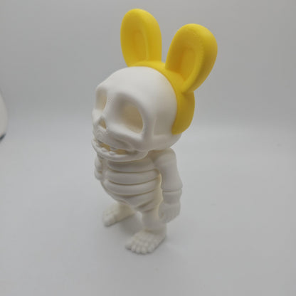 3D Printed Skeleton with Bunny Ears – 3 Sizes
