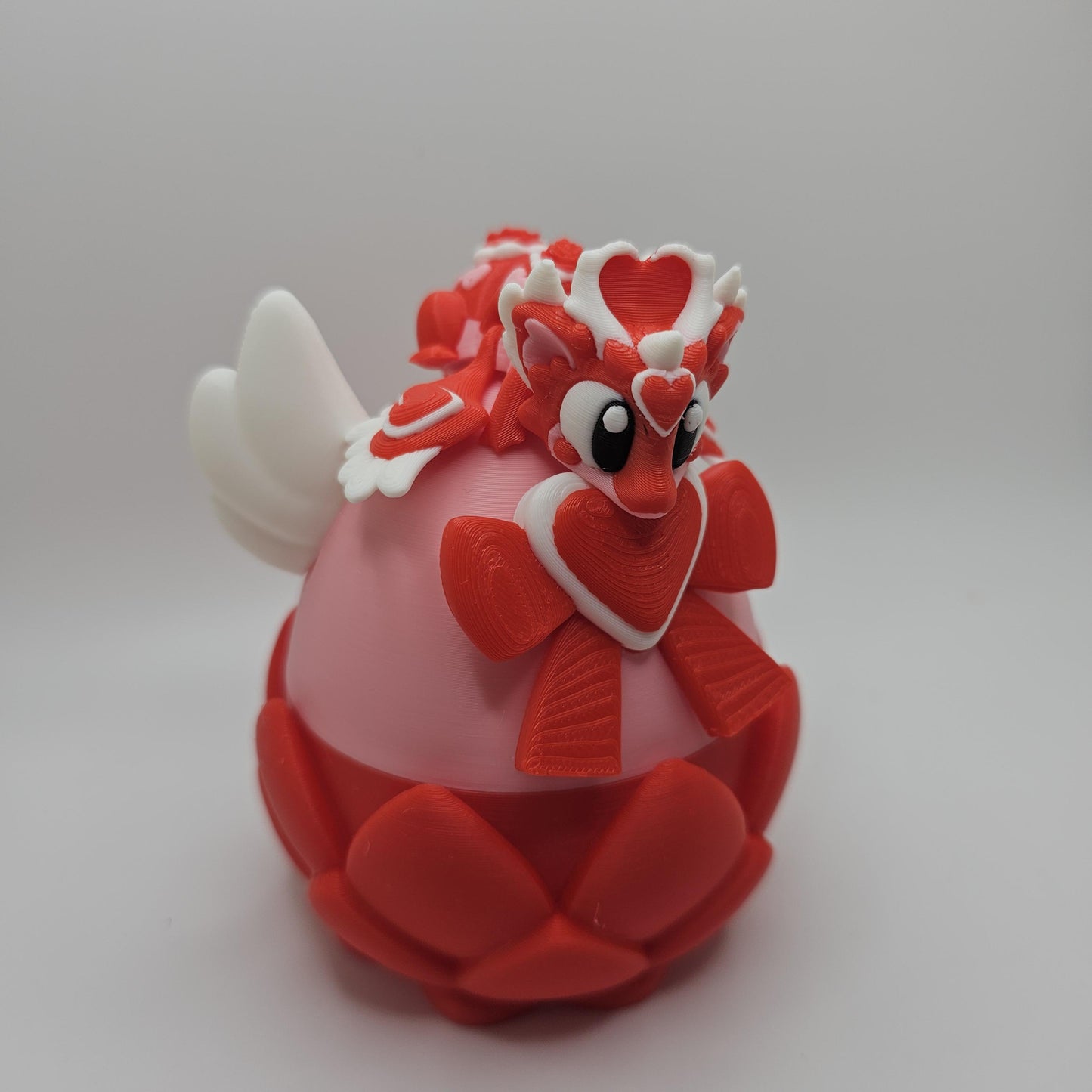 3D Printed HeartSeeker Mini Dragon With Egg