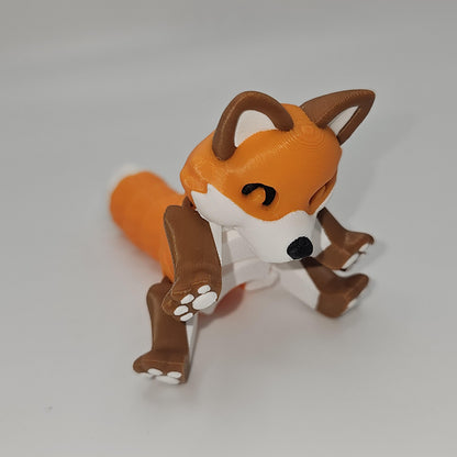 Articulated Baby Fox - 3D Printed