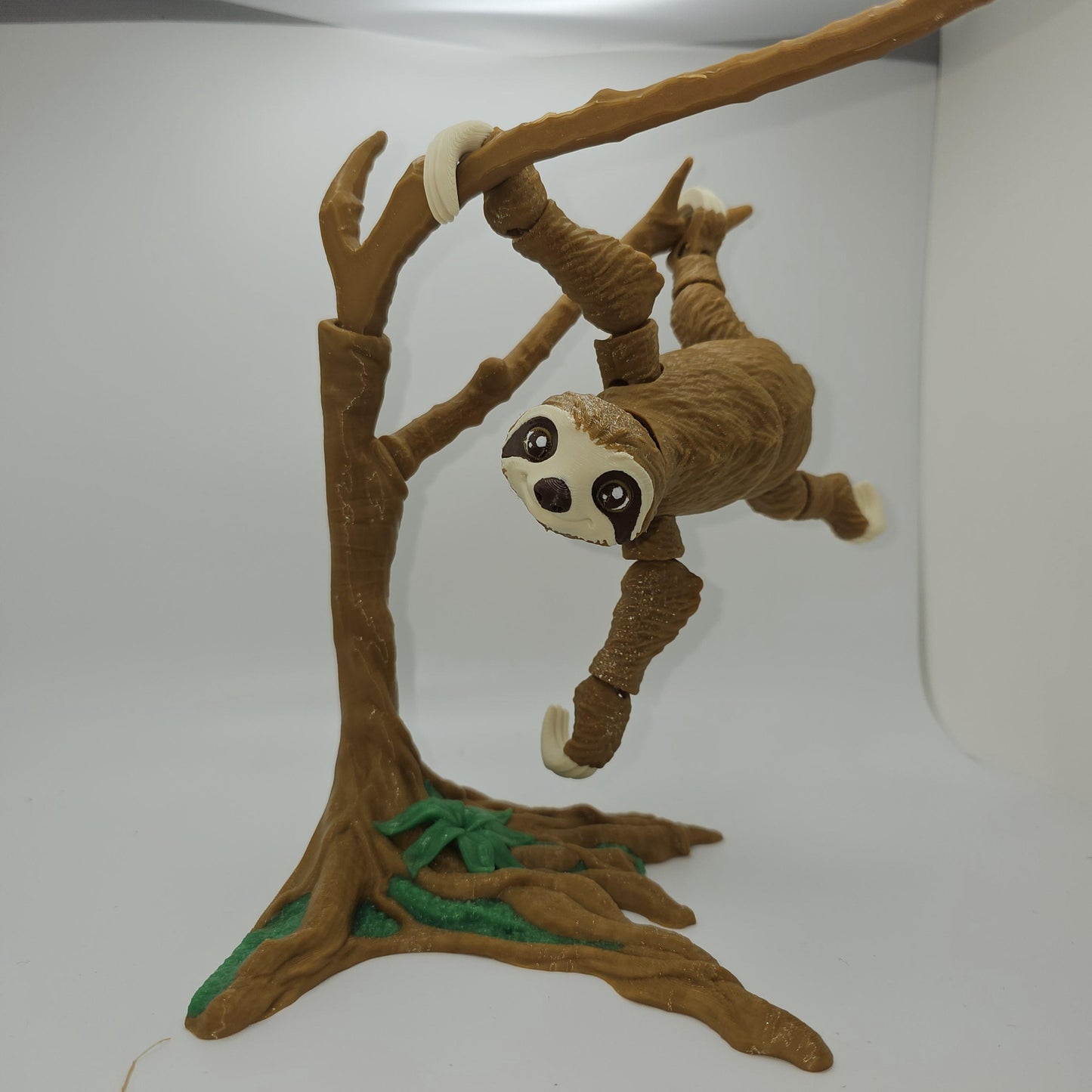 Sloth With Optional Tree Stand – 3D Printed