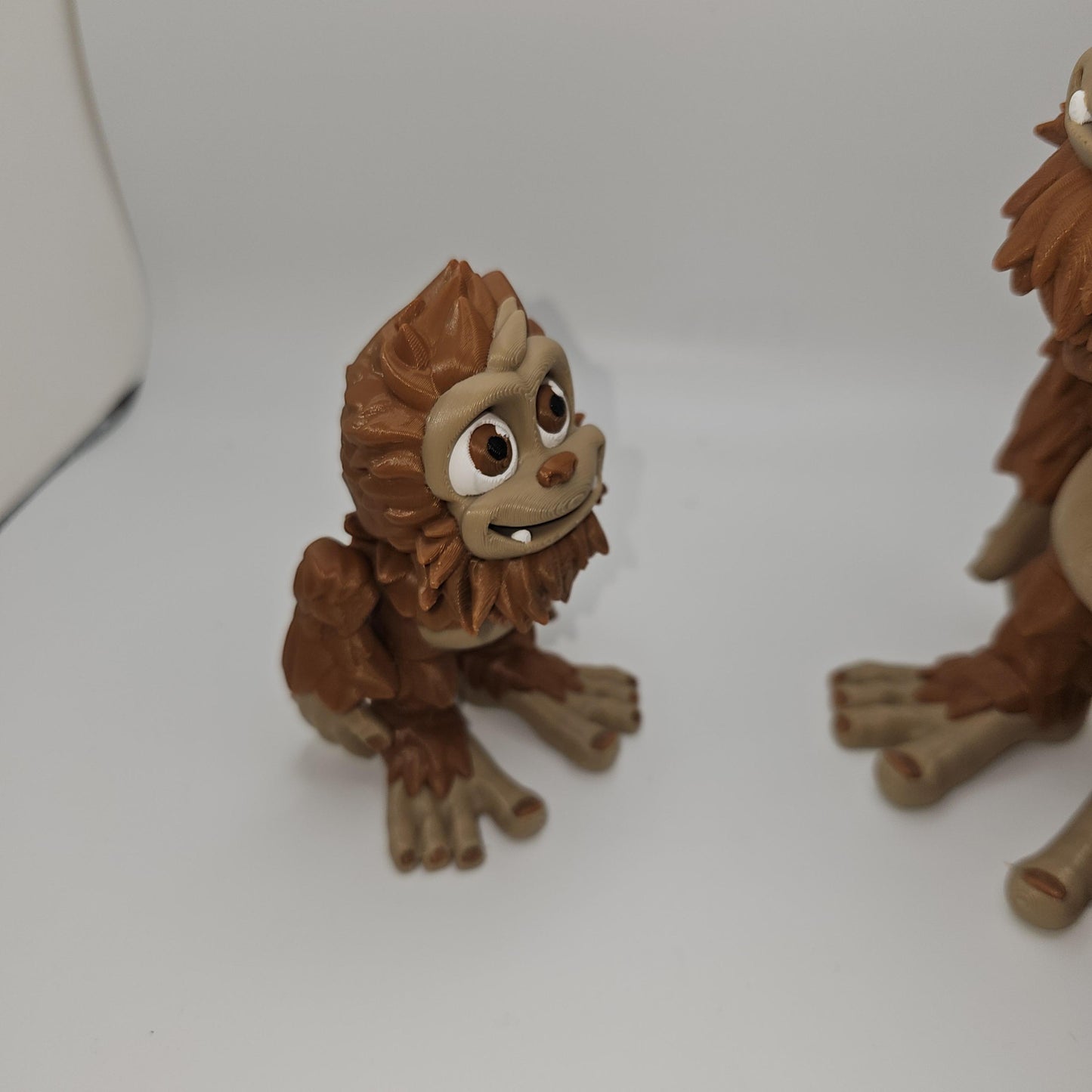Bigfoot Figurines – Adult & Juvenile – 3D Printed