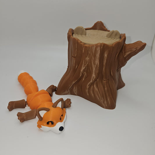 Articulated Baby Fox - 3D Printed
