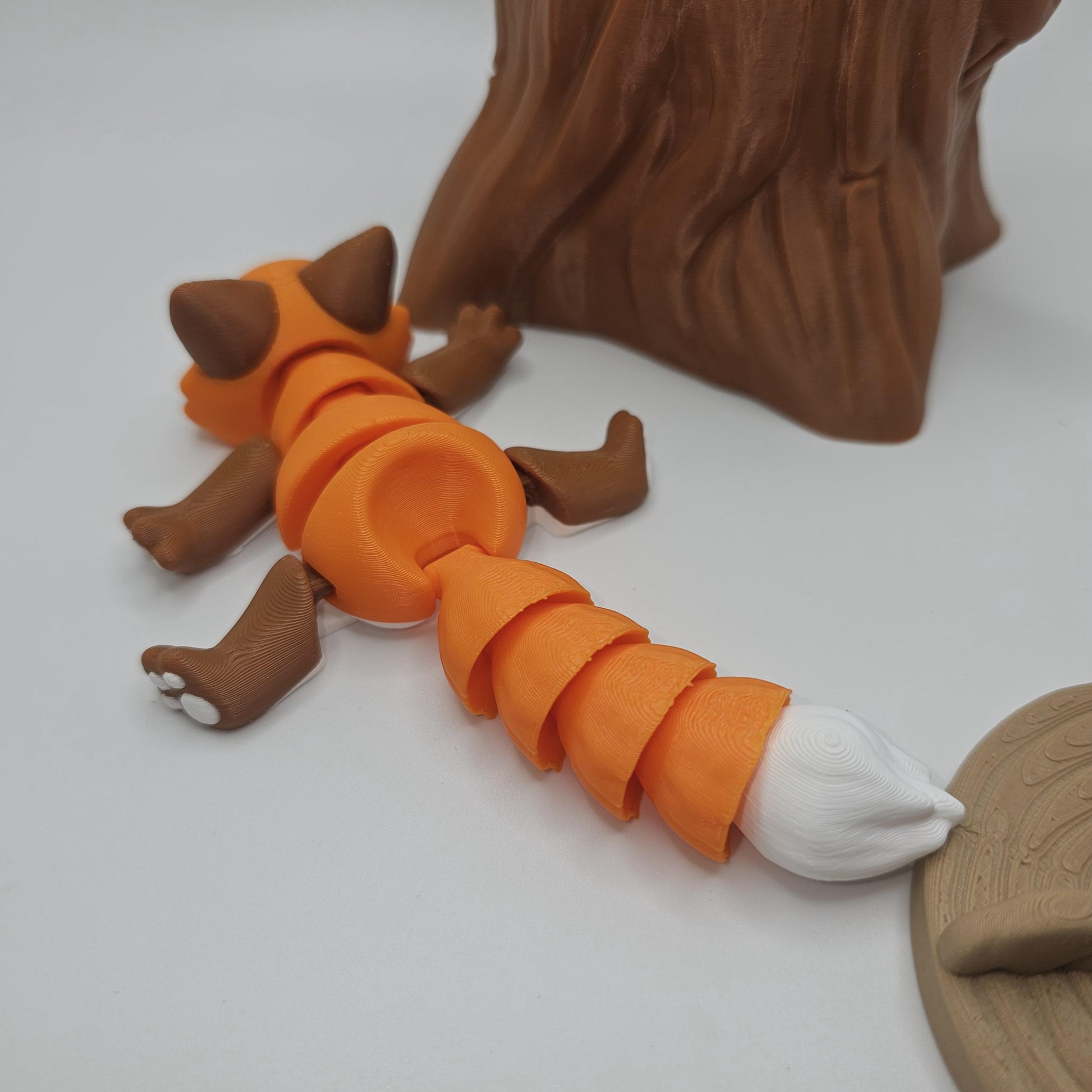 Articulated Baby Fox - 3D Printed