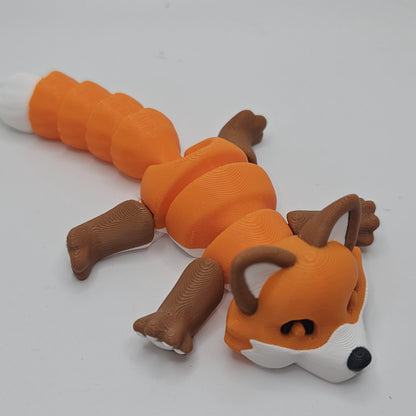 Articulated Baby Fox - 3D Printed