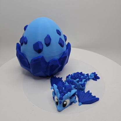 Mini Crystal Dragon With Matching Egg – 3 sizes