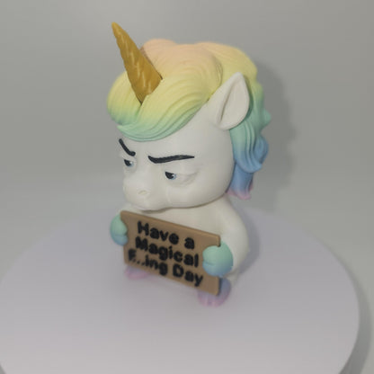 Unicorn With Attitude
