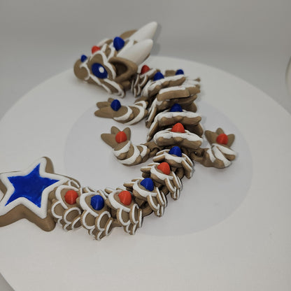 Baby Star Cookie Dragon 3D Printed