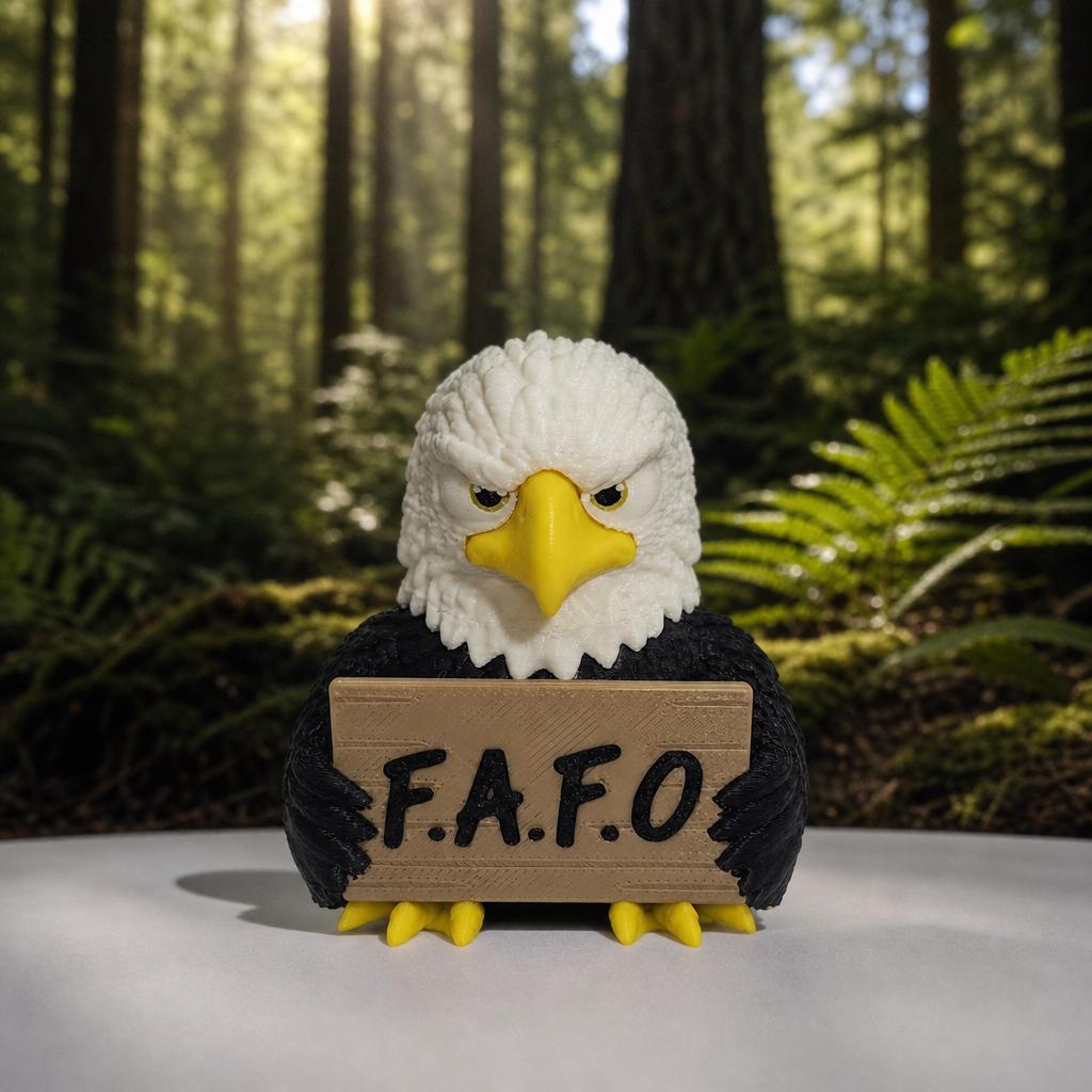Eagle With Attitude