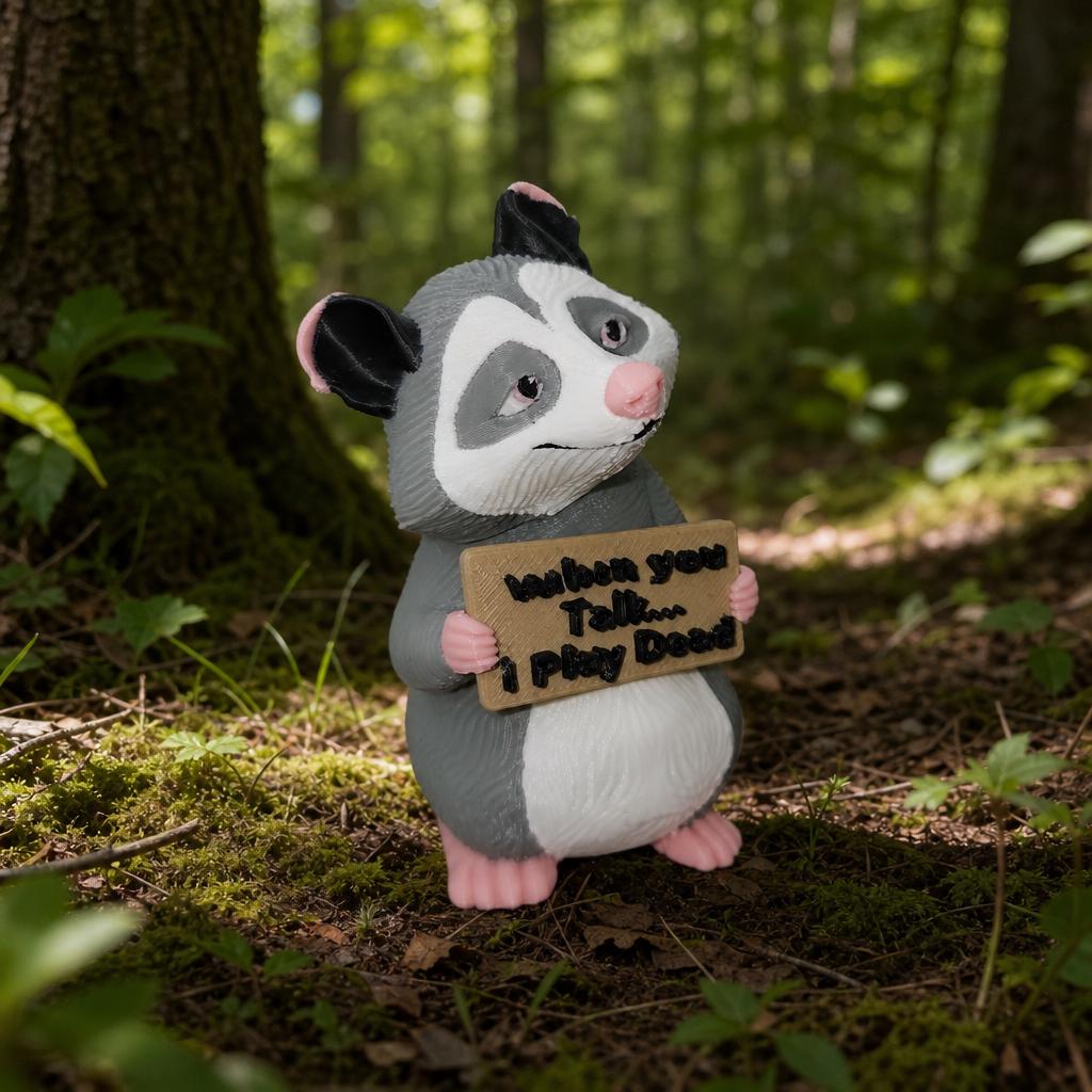 Opossum With Attitude