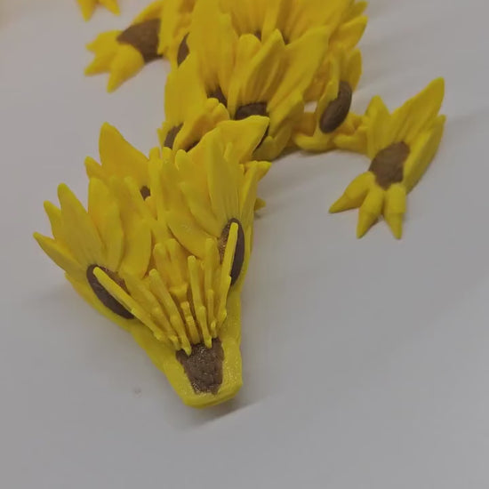 Articulated Sunflower Dragon Two Color