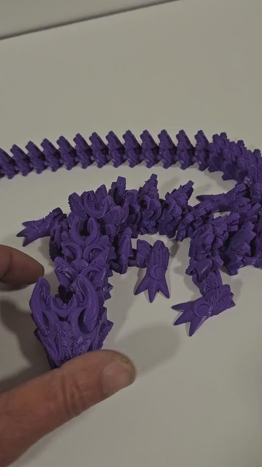 Flexible Articulating Lunar Dragon