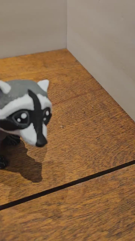 Adorable Raccoon / Trash Panda 3dprinted
