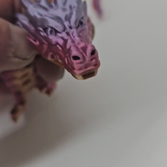 3dprinted Dragon 2 sizes
