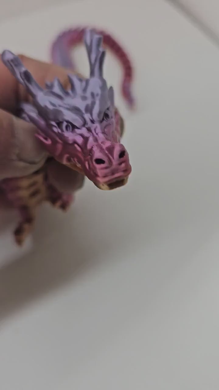 3dprinted Dragon 2 sizes