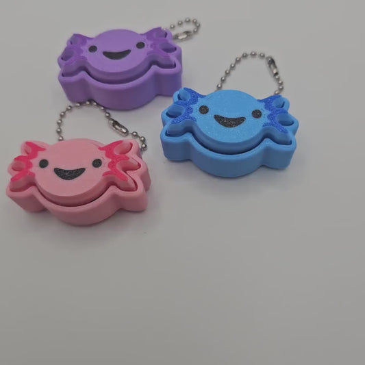 3D Printed Axolotl Fidget Clicker