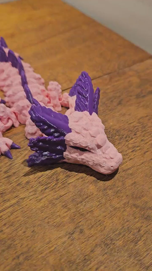 Axolotl Dragon 3d Printed