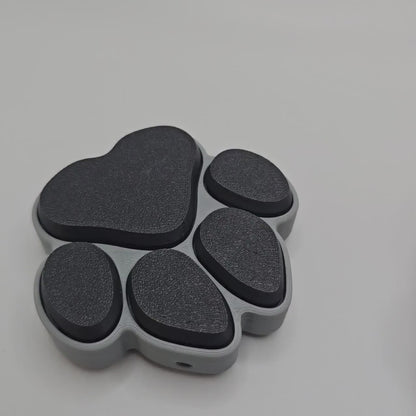 3D Printed Cat Paw Clicker – Custom Colors